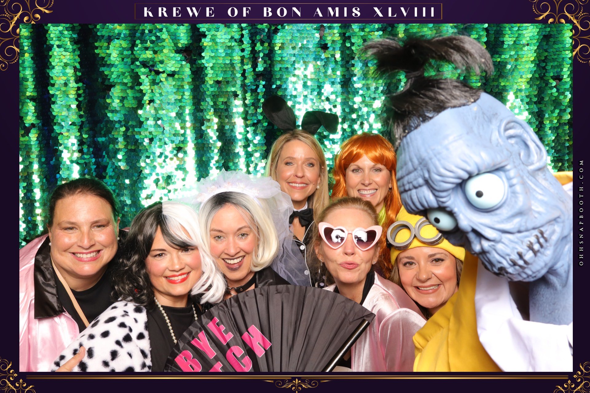 Baton Rouge Mardi Gras photo booth image 265