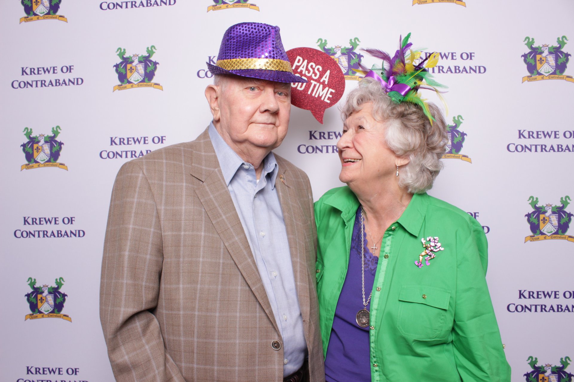 Baton Rouge Mardi Gras photo booth image 268