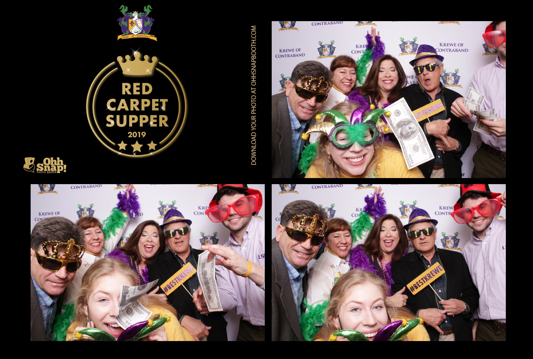 Baton Rouge Mardi Gras photo booth image 269