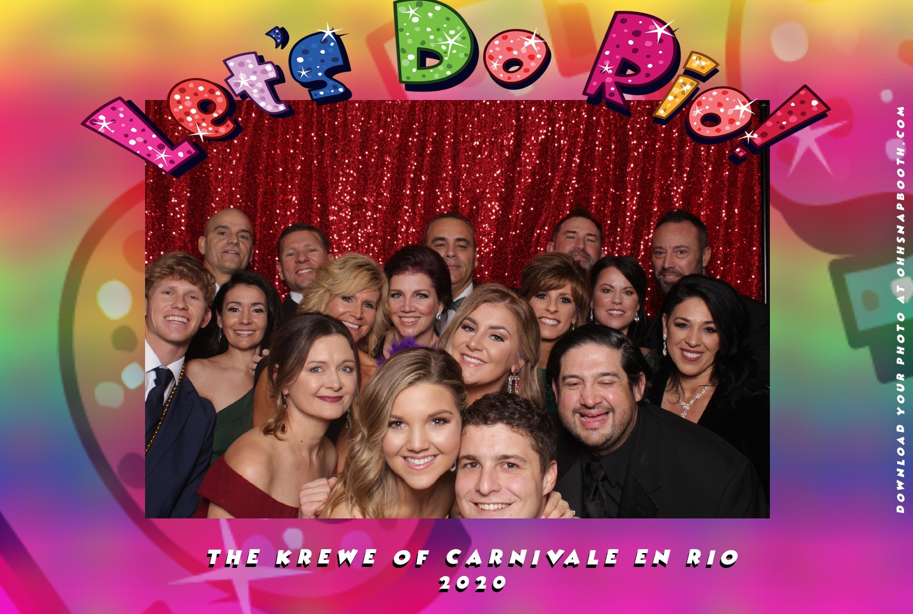 Baton Rouge Mardi Gras photo booth image 270