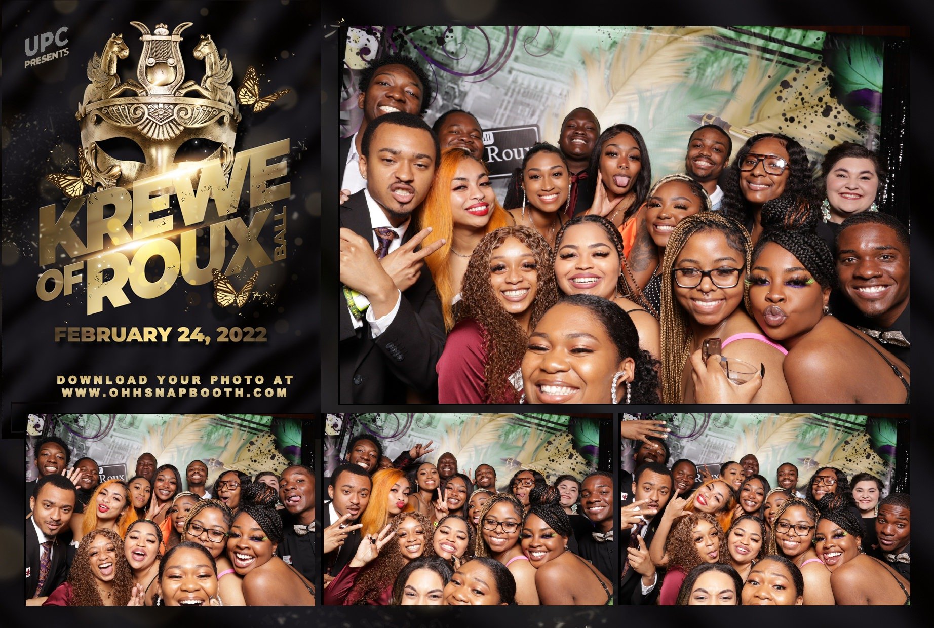 Baton Rouge Mardi Gras photo booth image 271