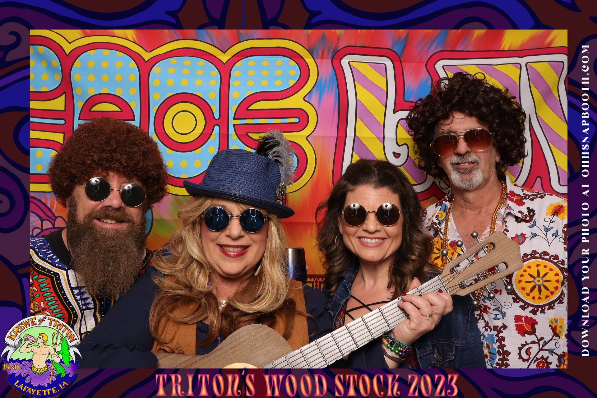 Baton Rouge Mardi Gras photo booth image 273
