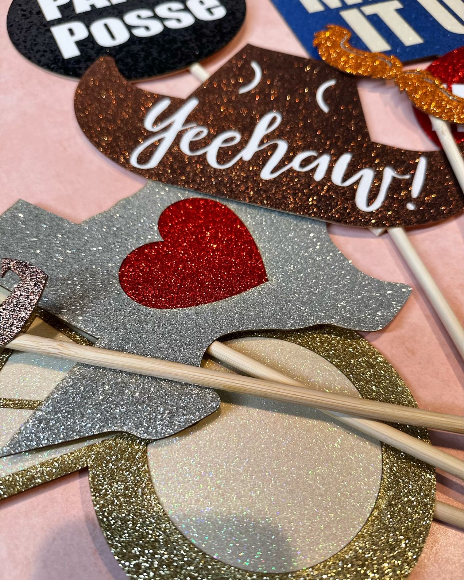 Baton Rouge Custom Wedding Props for Photo Booths