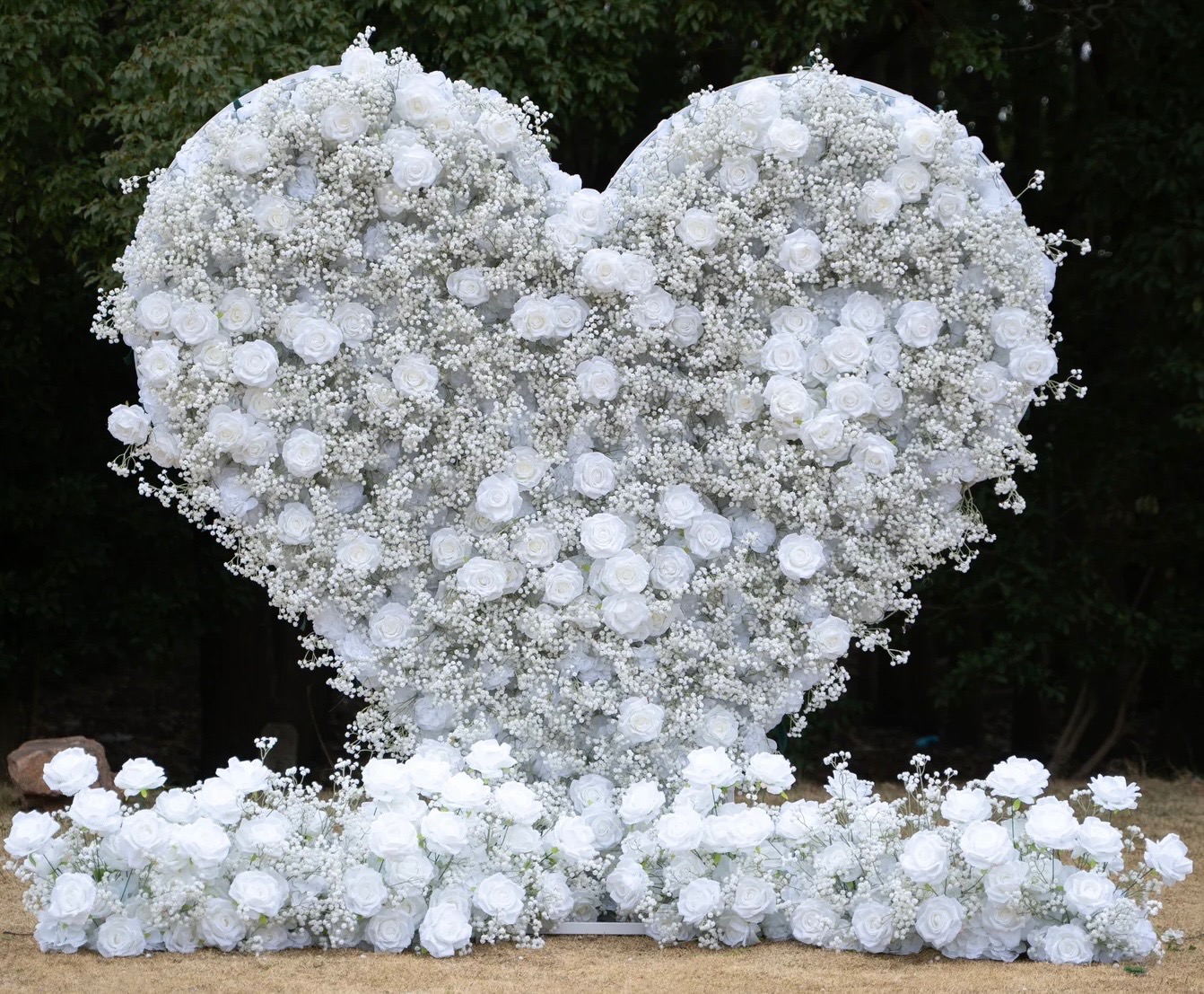 Baton Rouge, LA Backdrop Rental | The Pure Heart in Ivory